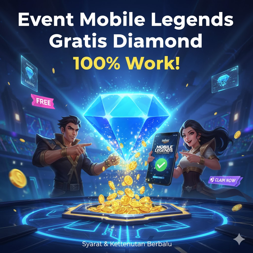 Event Mobile Legends Gratis Diamond 100% Work 2025!