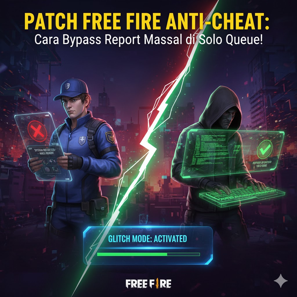 Patch Free Fire Anti-Cheat: Cara Bypass Report Massal di Solo Queue!