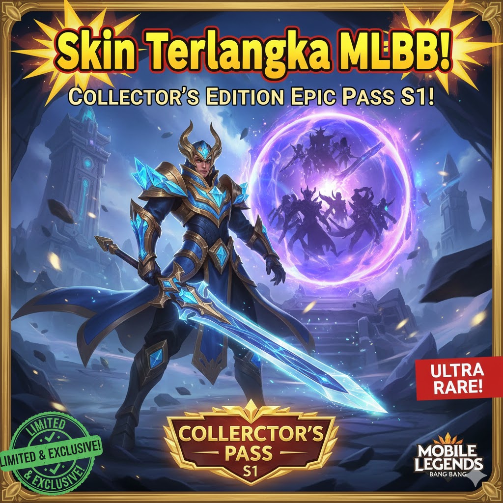 Skin Terlangka MLBB: Collector’s Edition Epic Pass S1!