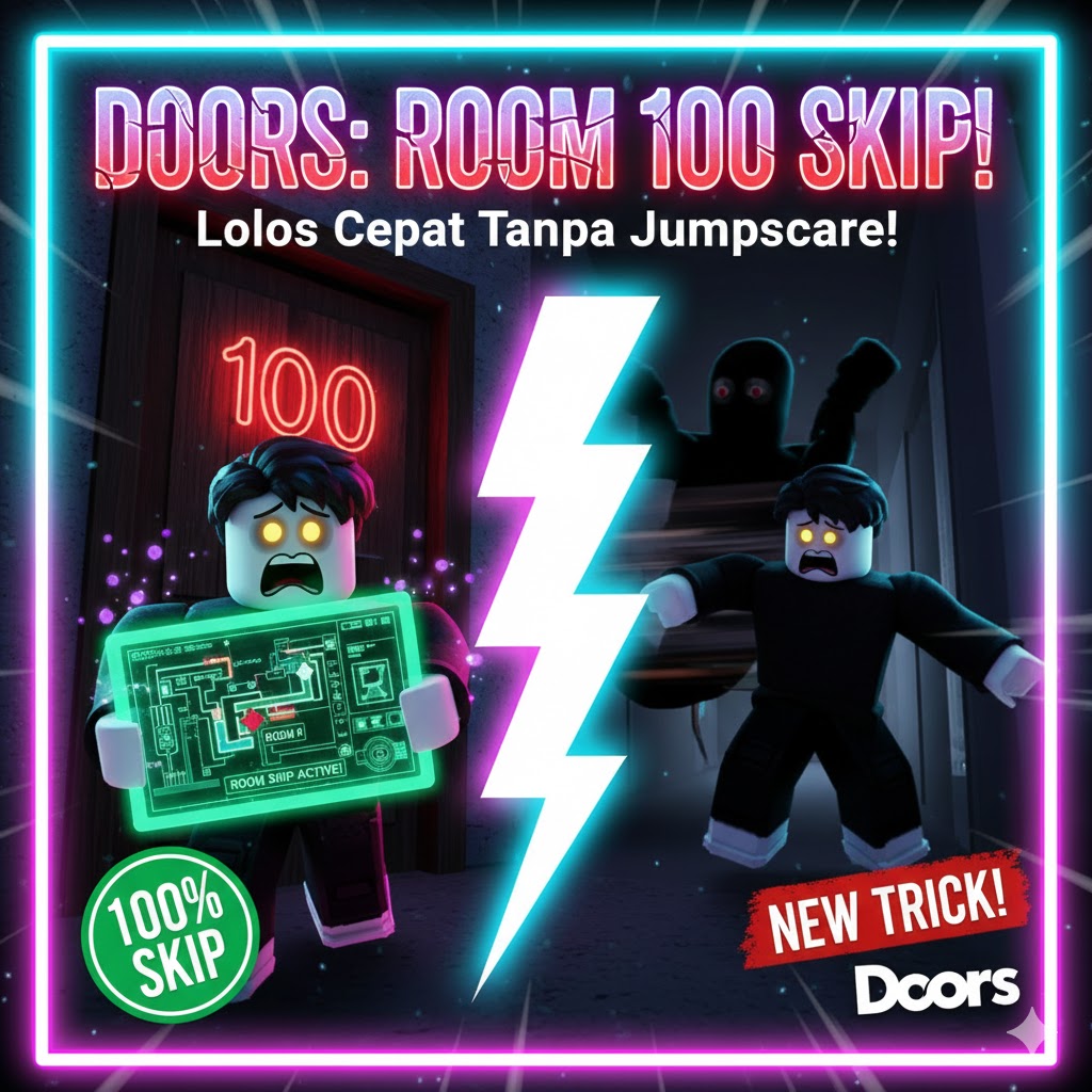 Doors: Room 100 Skip - Glitch & Script Skip Pintu 100 Roblox Tanpa Ban!