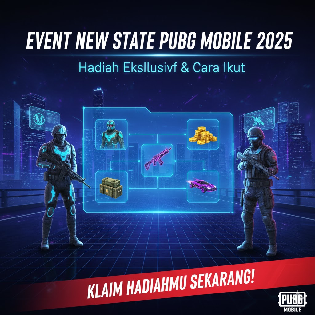 Event New State PUBG Mobile 2025: Hadiah Eksklusif & Cara Ikut