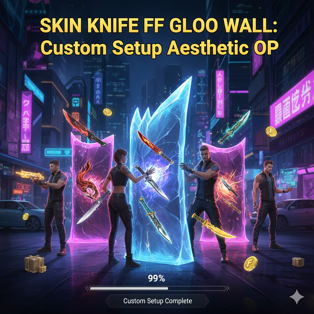 Skin Knife FF Gloo Wall: Custom Setup Aesthetic OP untuk Flexing 2026!