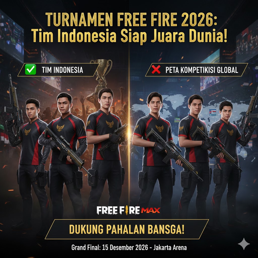 Turnamen Free Fire 2026: Tim Indonesia Siap Juara Dunia!