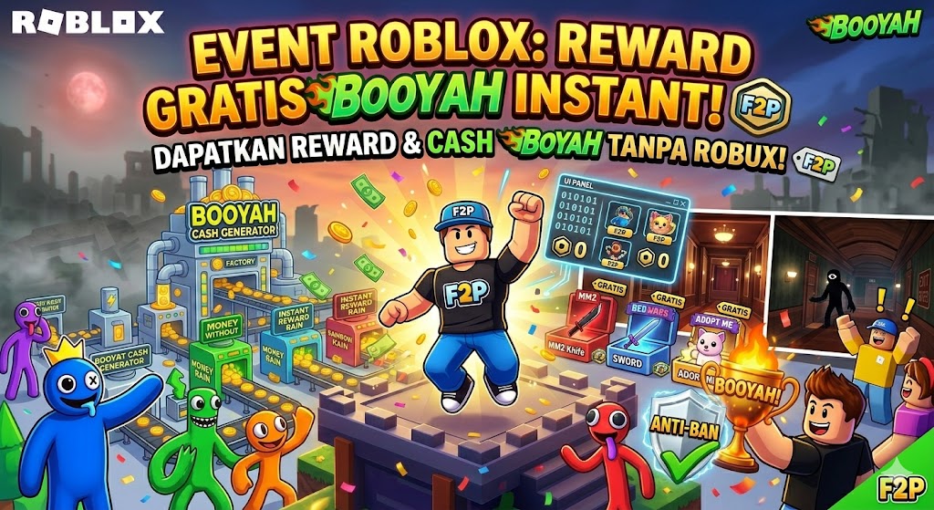 Event Roblox: Reward Gratis Booyah Instan!