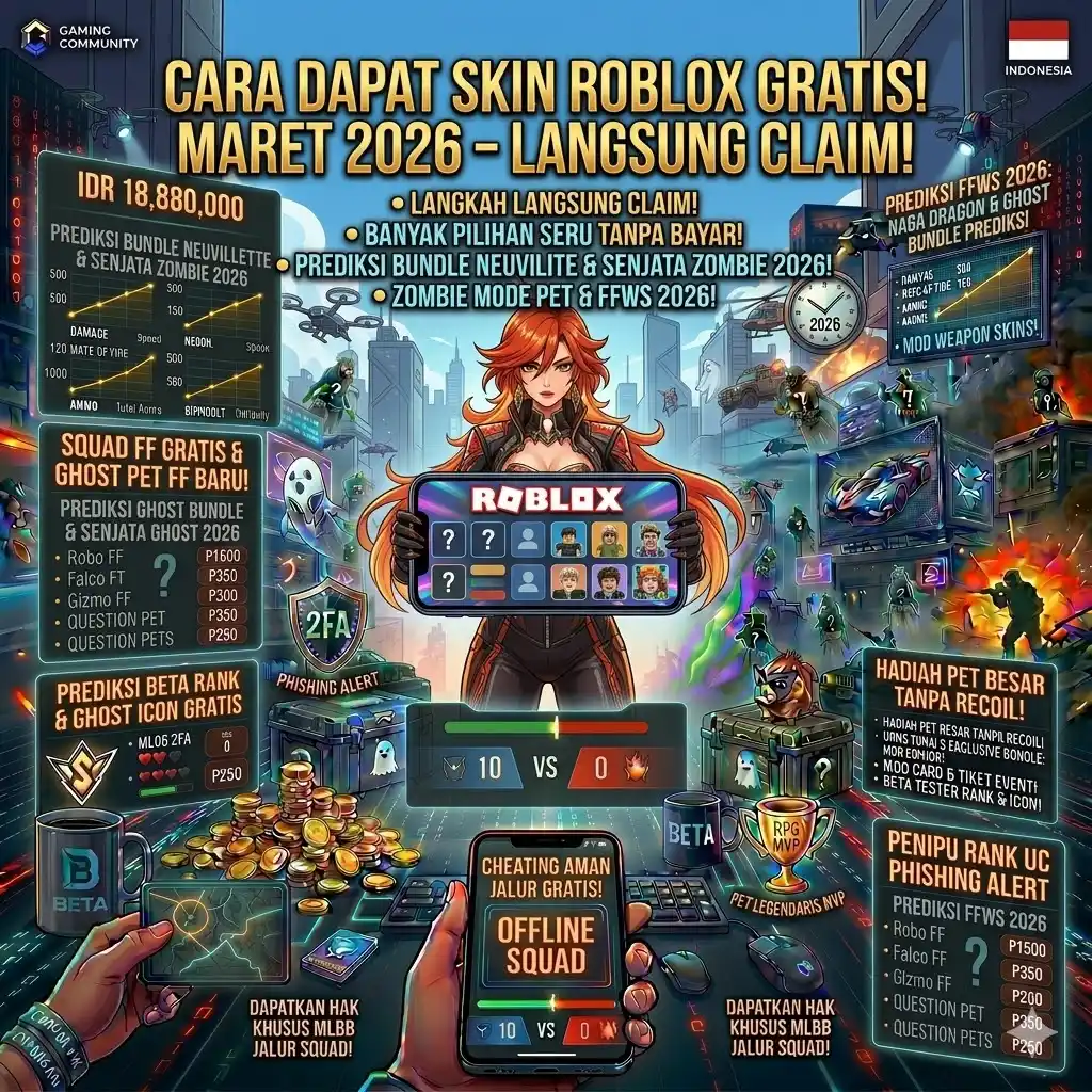 Skin Roblox Gratis Terbaru April 2026 – Langsung Claim!